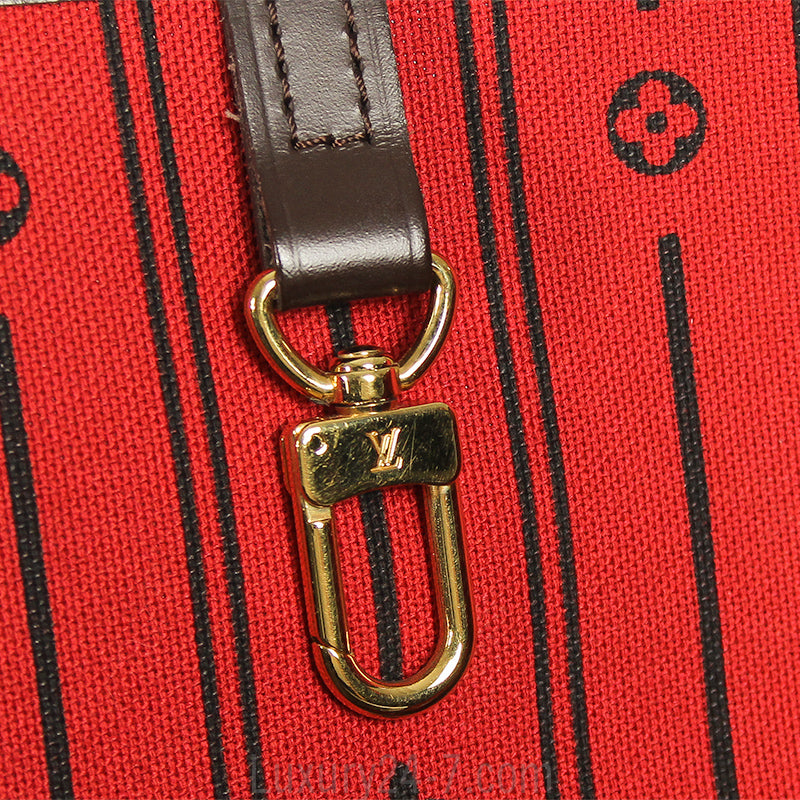 Louis Vuitton Damier Ebene Neverfull MM Tote