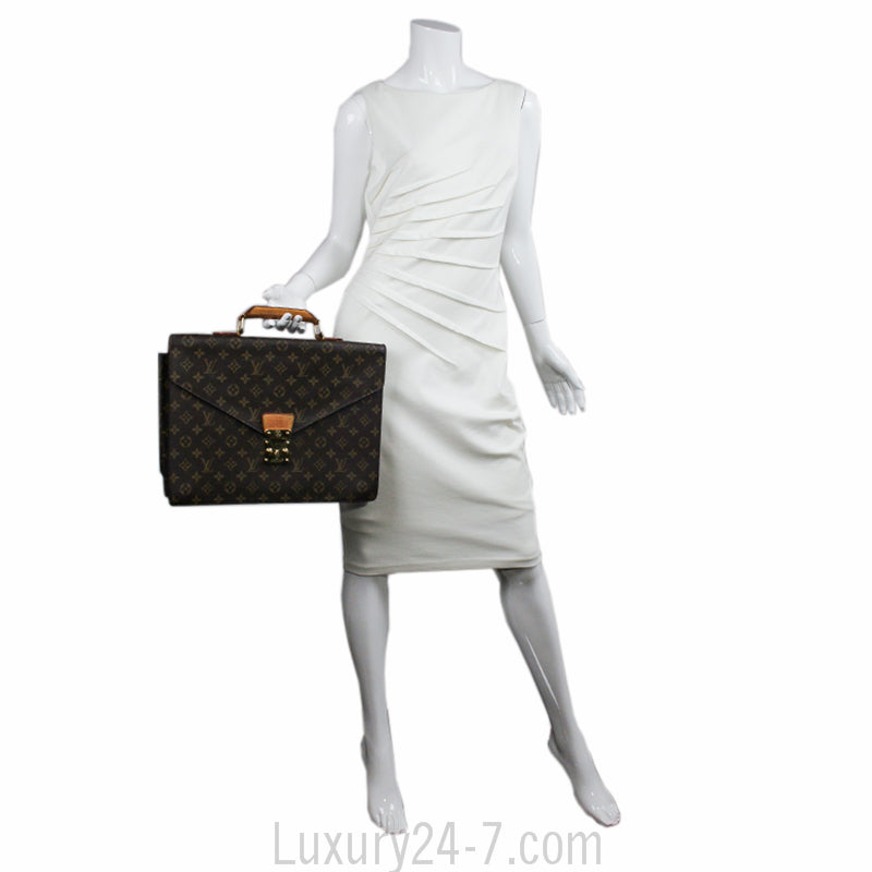 Louis Vuitton Monogram Serviette Conseiller Briefcase