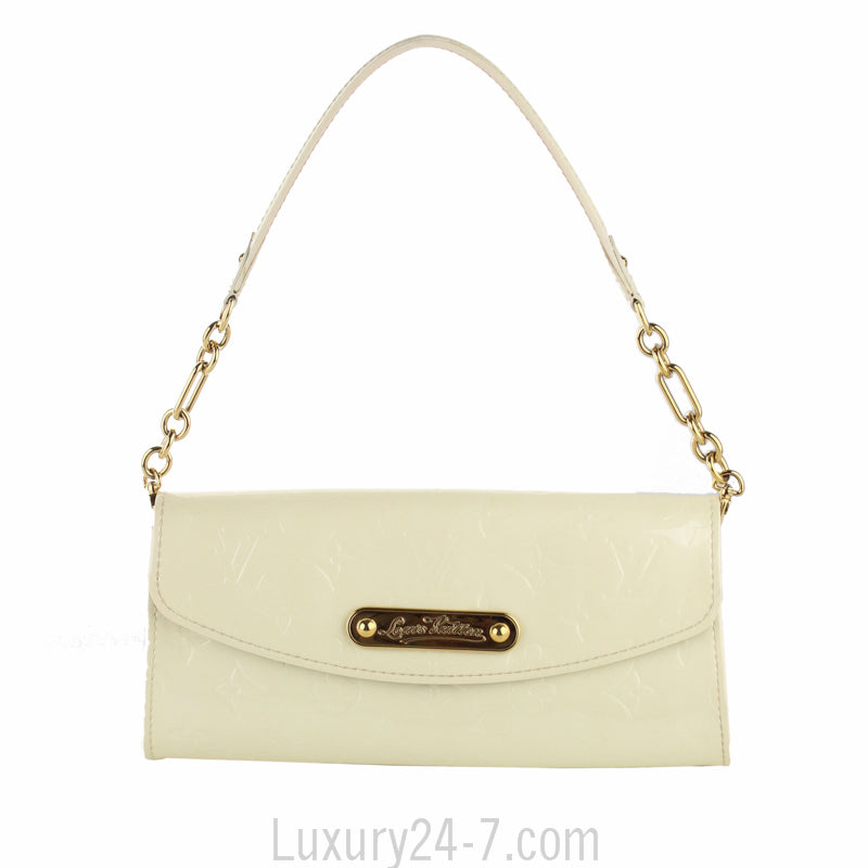 Louis Vuitton Perle Vernis Sunset Boulevard Baguette Bag