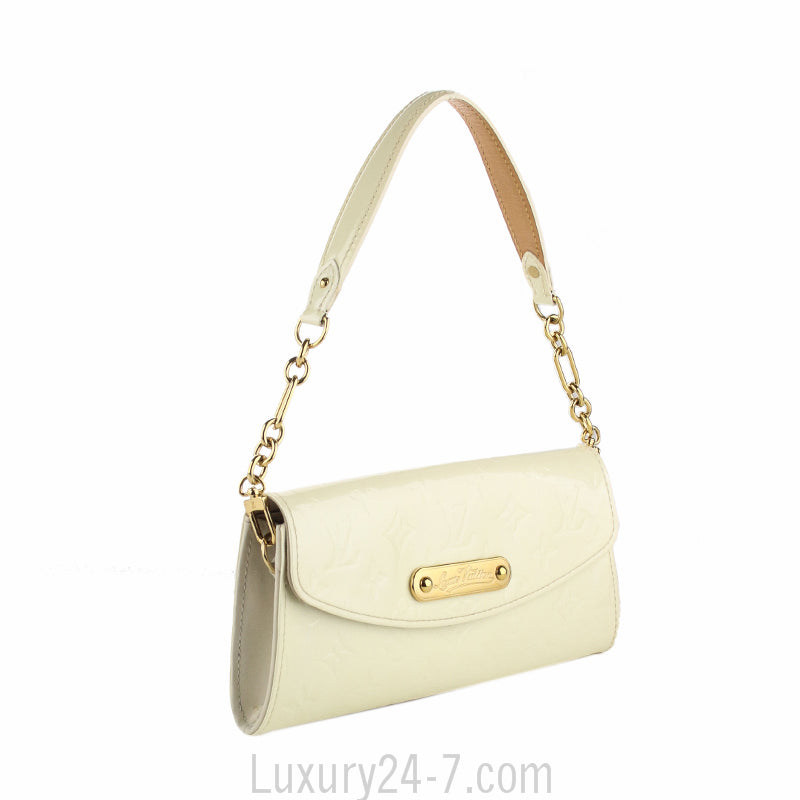 Louis Vuitton Perle Vernis Sunset Boulevard Baguette Bag