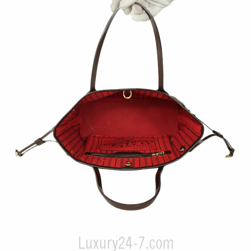 Louis Vuitton Damier Ebene Neverfull PM Tote