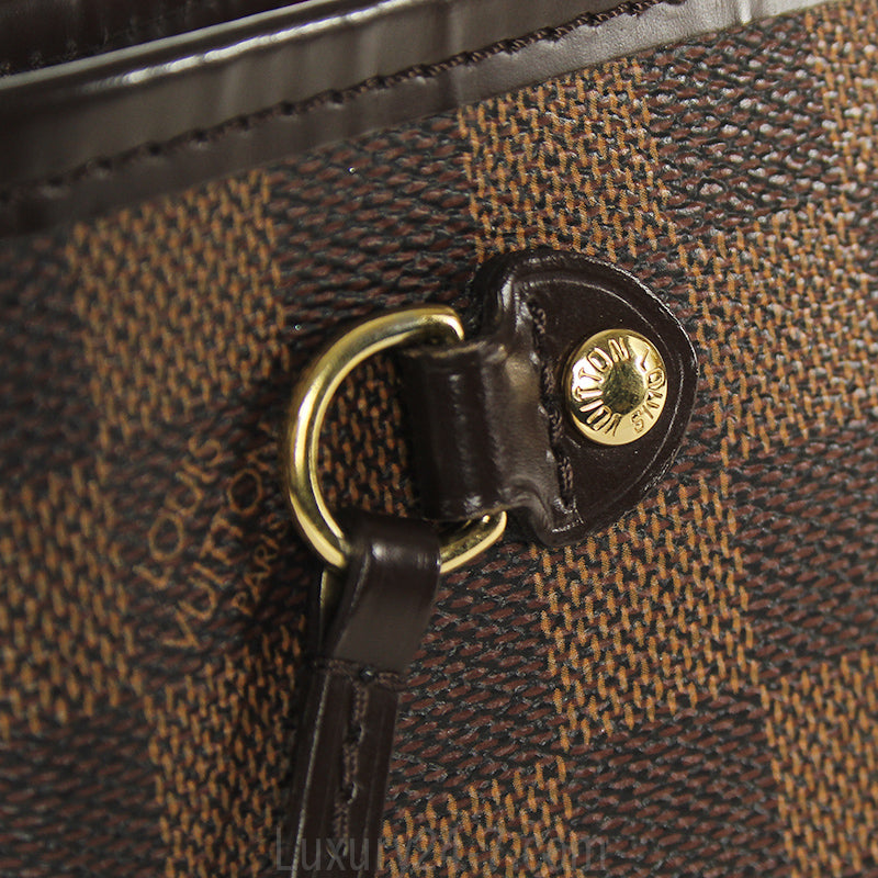 Louis Vuitton Damier Ebene Neverfull PM Tote