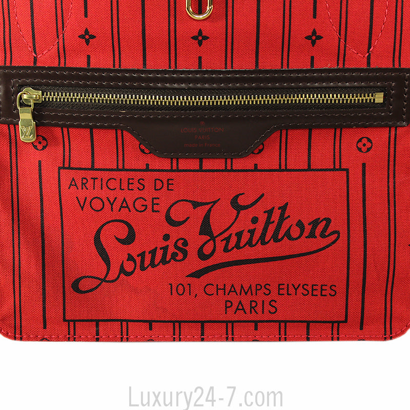 Louis Vuitton Damier Ebene Neverfull PM Tote