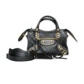 Balenciaga Black Motocross Giant 12 City Bag
