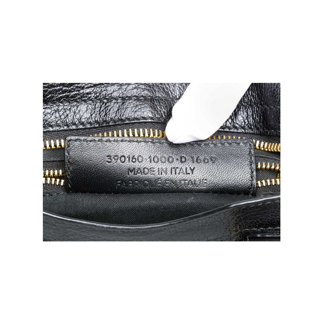 Balenciaga Black Motocross Giant 12 City Bag