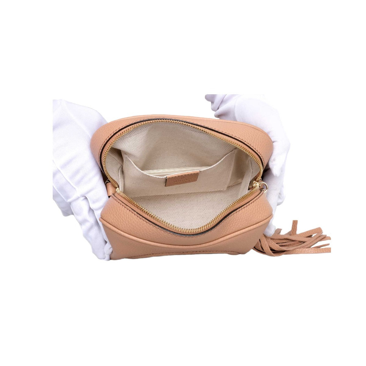 Gucci  Tan Small Soho Disco Crossbody