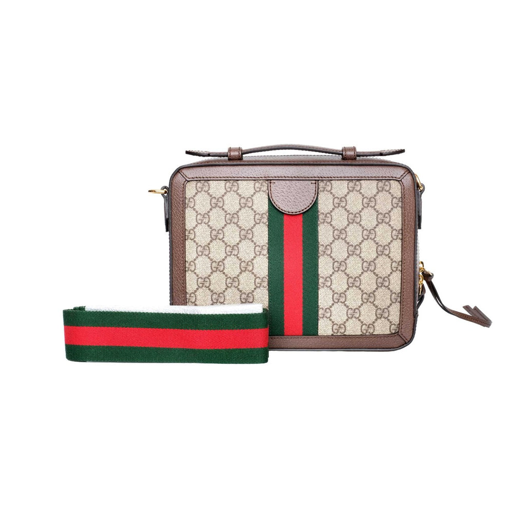 Gucci Ophidia GG Supreme Canvas Mini Shoulder Bag