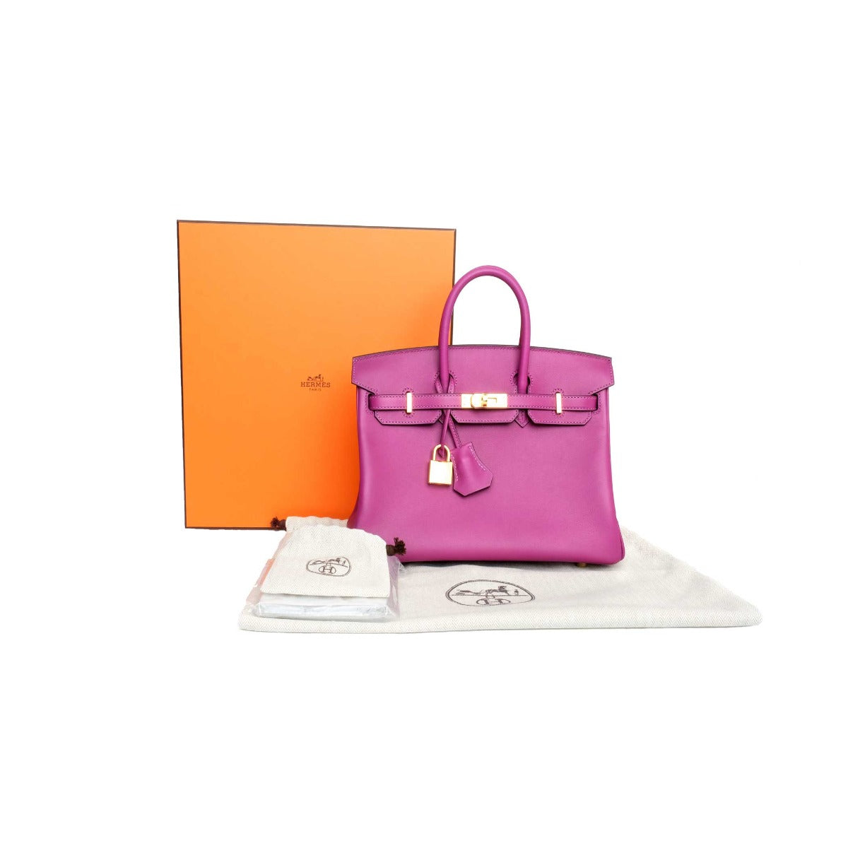 Hermès Anemone Swift Birkin 25