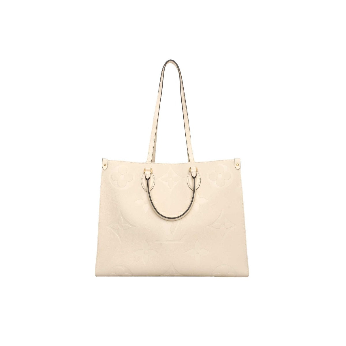 Louis Vuitton Cream Empreinte Giant Onthego Tote