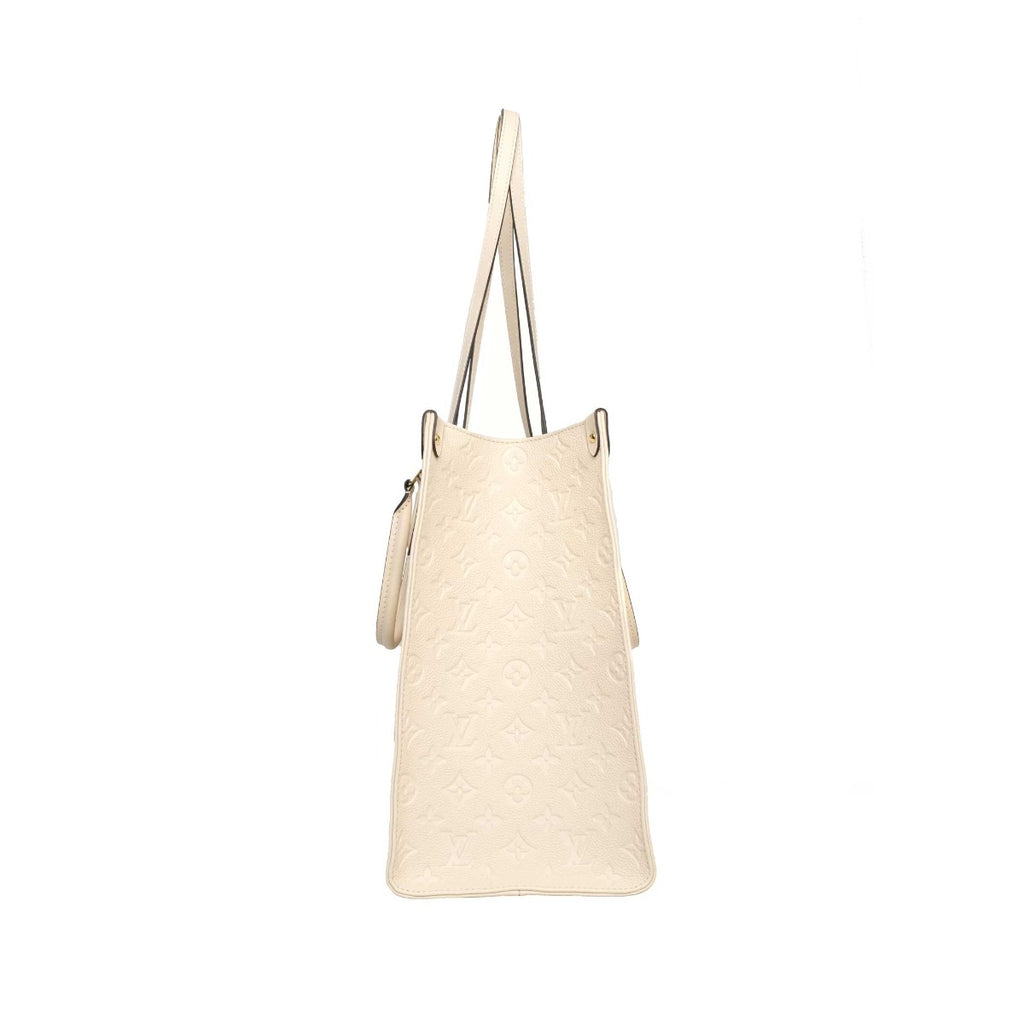 Louis Vuitton Cream Empreinte Giant Onthego Tote