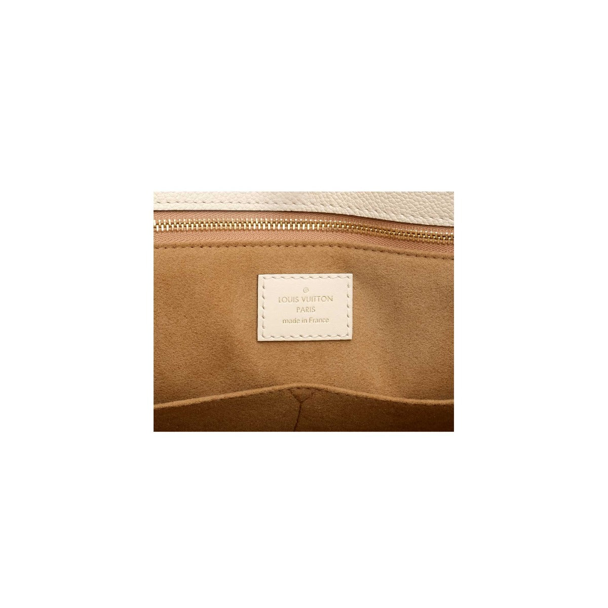 Louis Vuitton Cream Empreinte Giant Onthego Tote