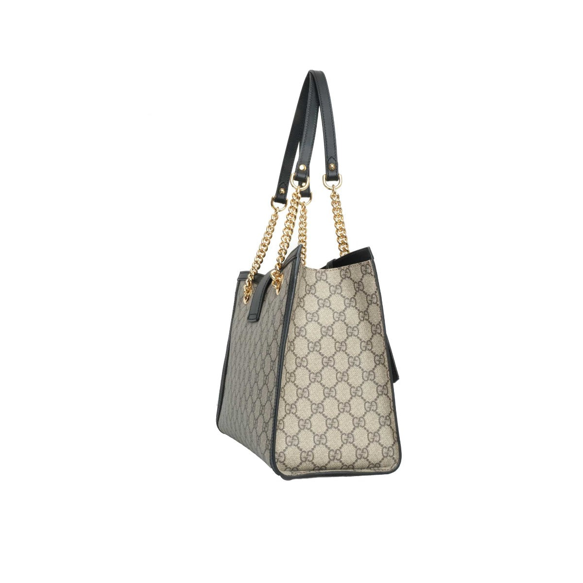 Gucci GG Supreme Medium Padlock Tote