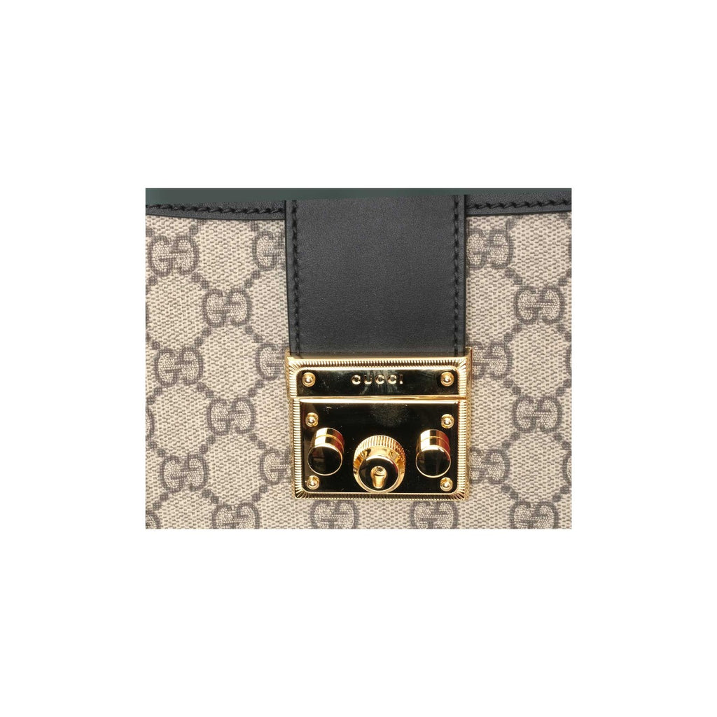 Gucci GG Supreme Medium Padlock Tote