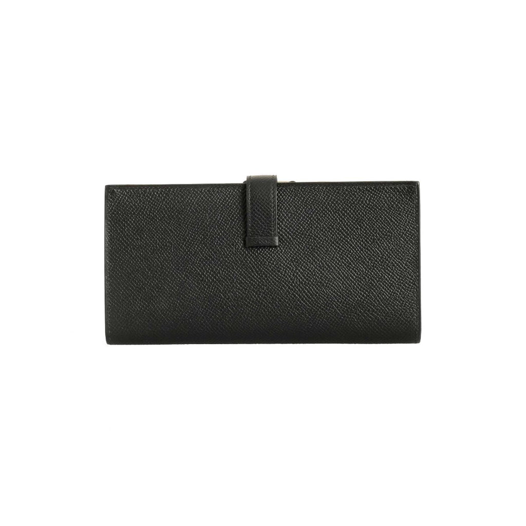 Hermès Black Epsom Bearn Wallet