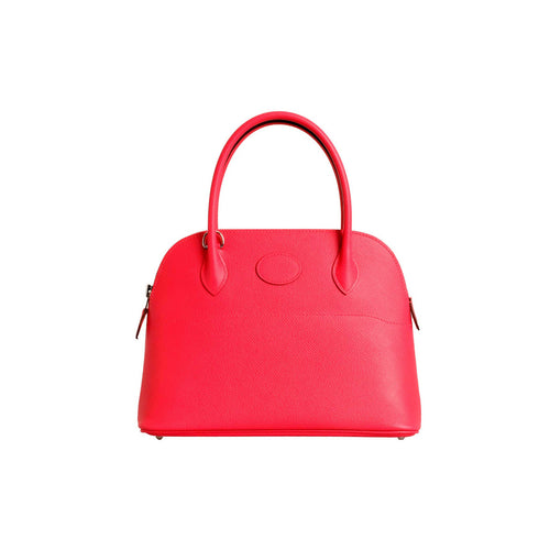 2020 Hermès Rose Extreme Epsom Bolide 27