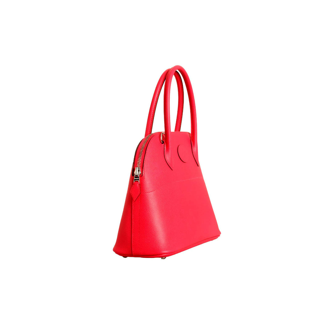 2020 Hermès Rose Extreme Epsom Bolide 27
