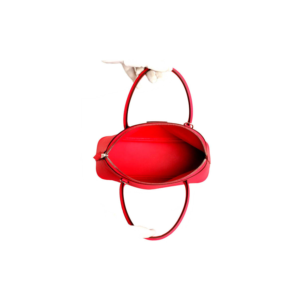 2020 Hermès Rose Extreme Epsom Bolide 27