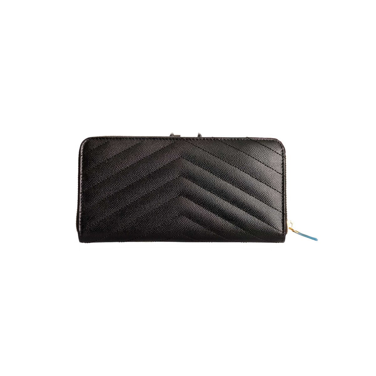 Chevron Matelassé Monogram Wallet