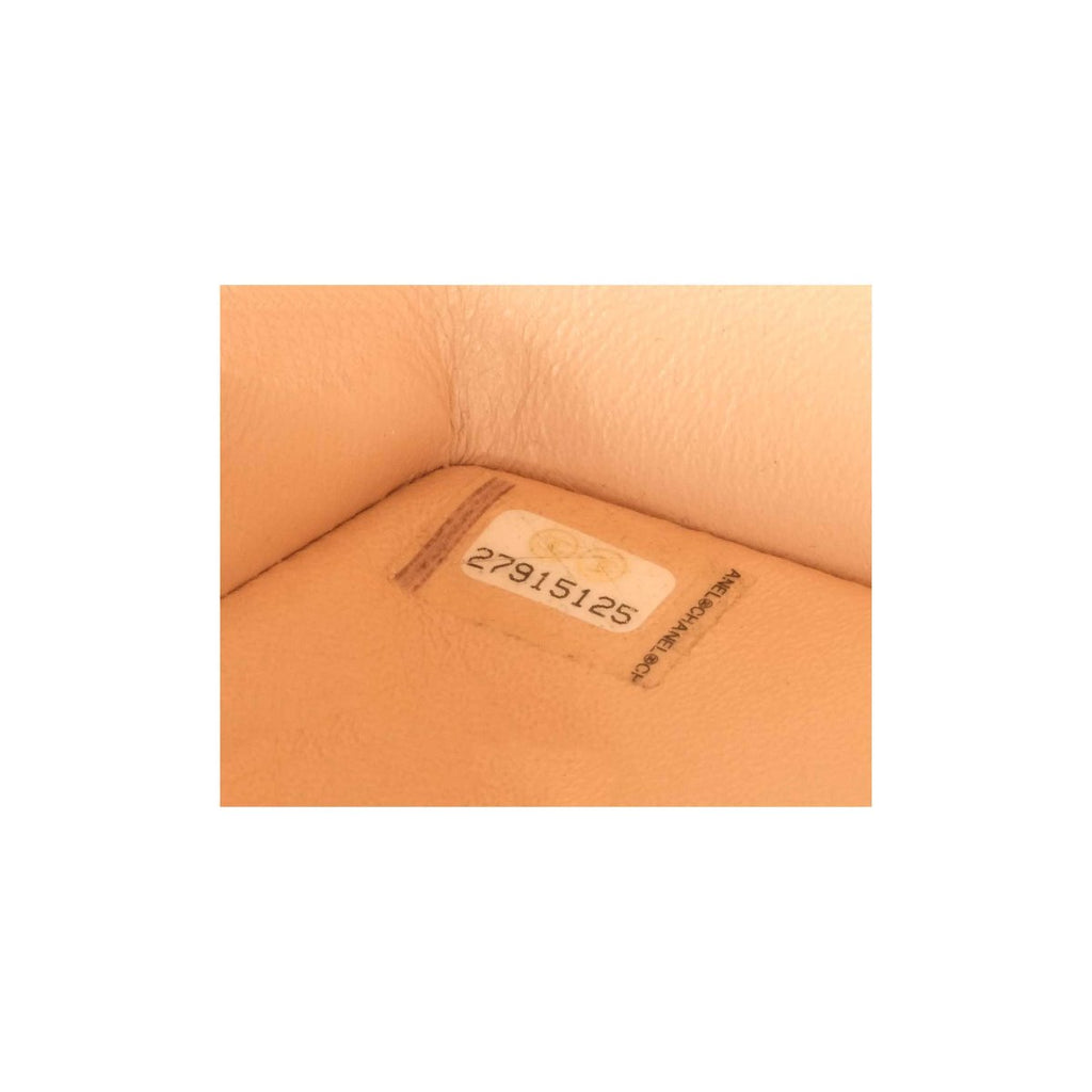 Chanel Tan Lambskin  Mini Rectangular Flap Bag