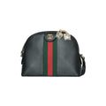 Gucci Black Ophidia Leather Shoulder Bag Small