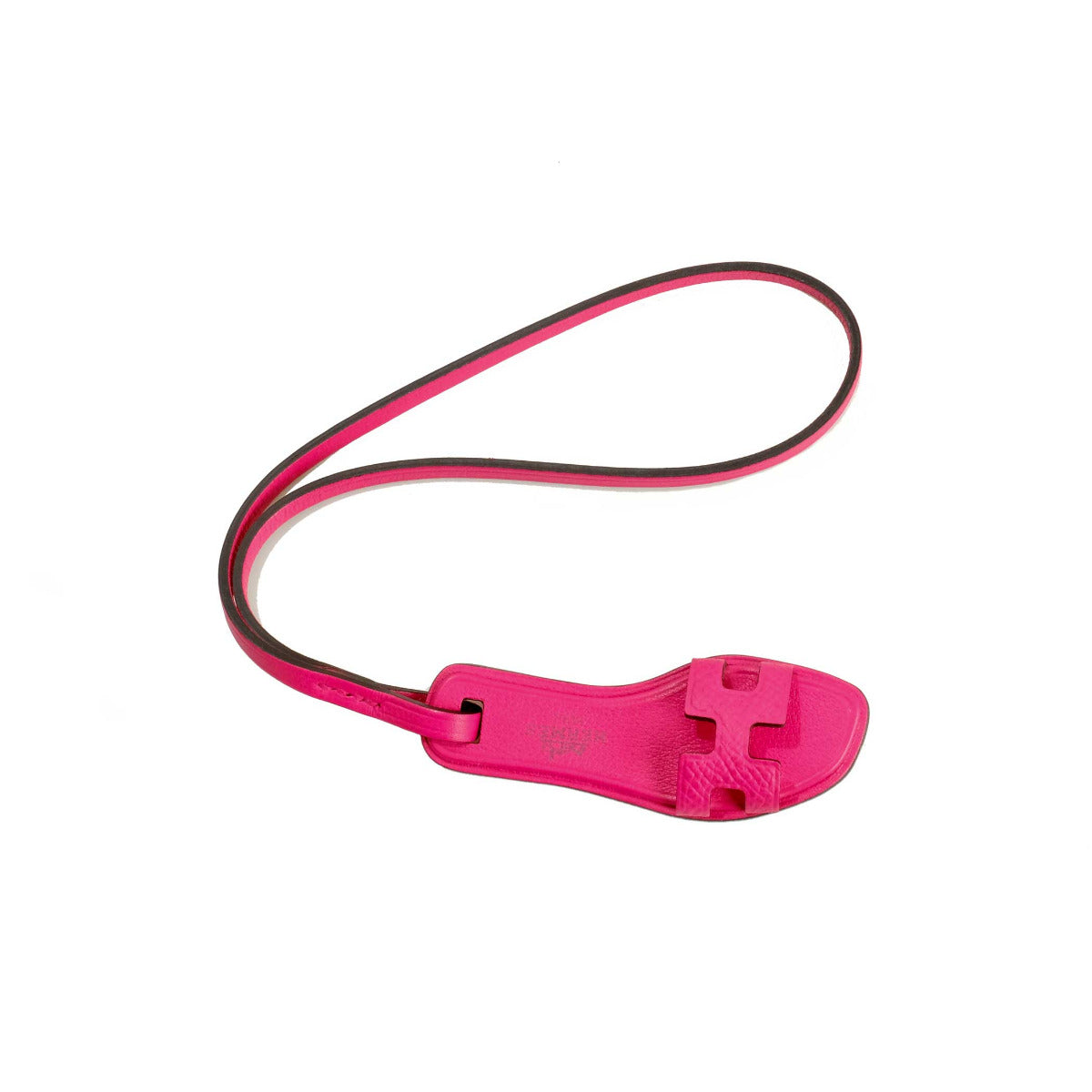 Hermès Rose Mexico Epsom Nano Oran Sandal Bag Charm