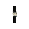Hermès Stainless Steel and Diamond 21mm H Heure Watch