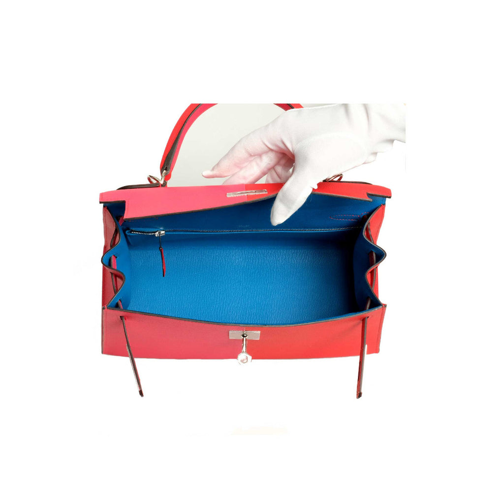 2020 Hermès Tri Color Epsom Sellier Kelly 28