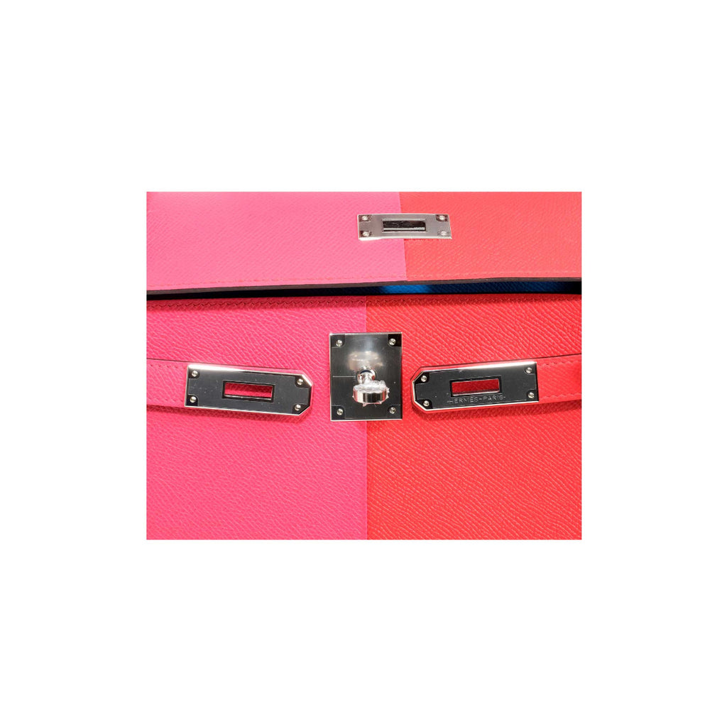 2020 Hermès Tri Color Epsom Sellier Kelly 28