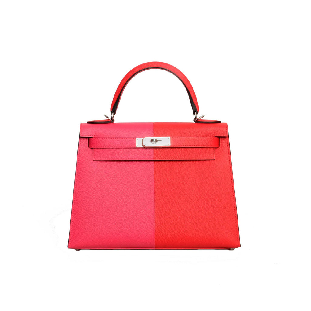 2020 Hermès Tri Color Epsom Sellier Kelly 28
