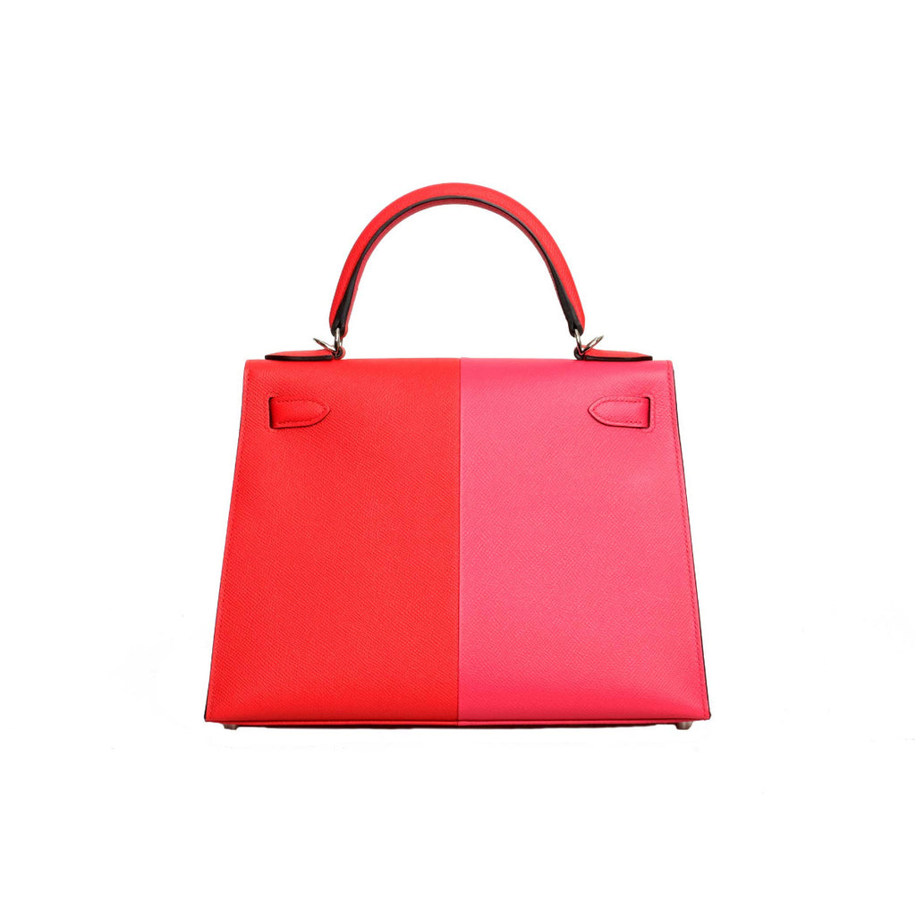 2020 Hermès Tri Color Epsom Sellier Kelly 28