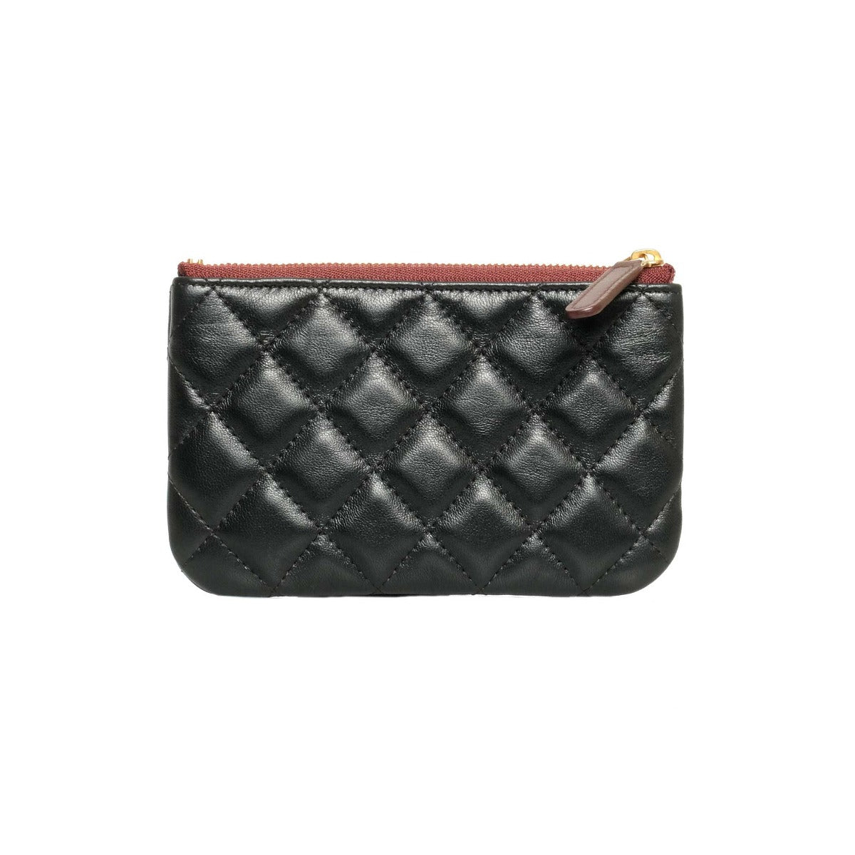 Chanel Black Quilted Lambskin Small O-Case