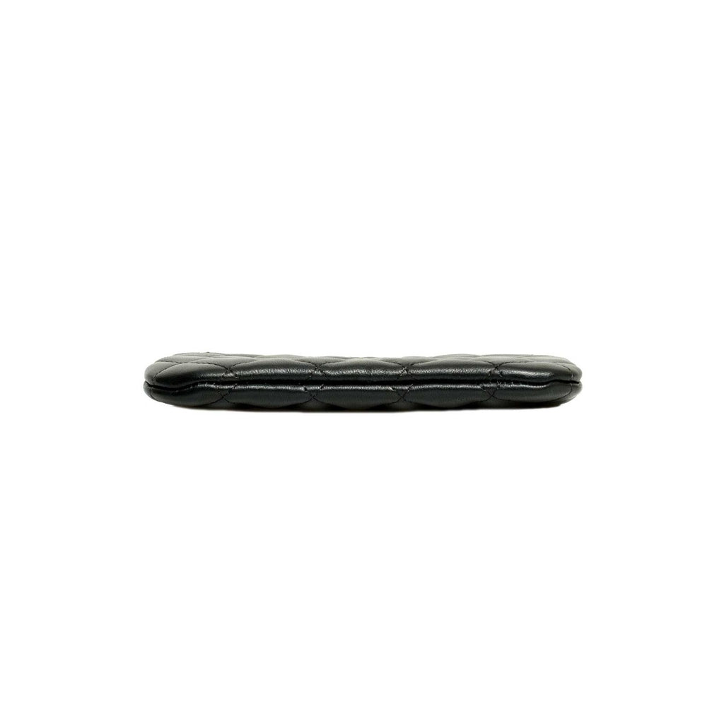Chanel Black Quilted Lambskin Small O-Case