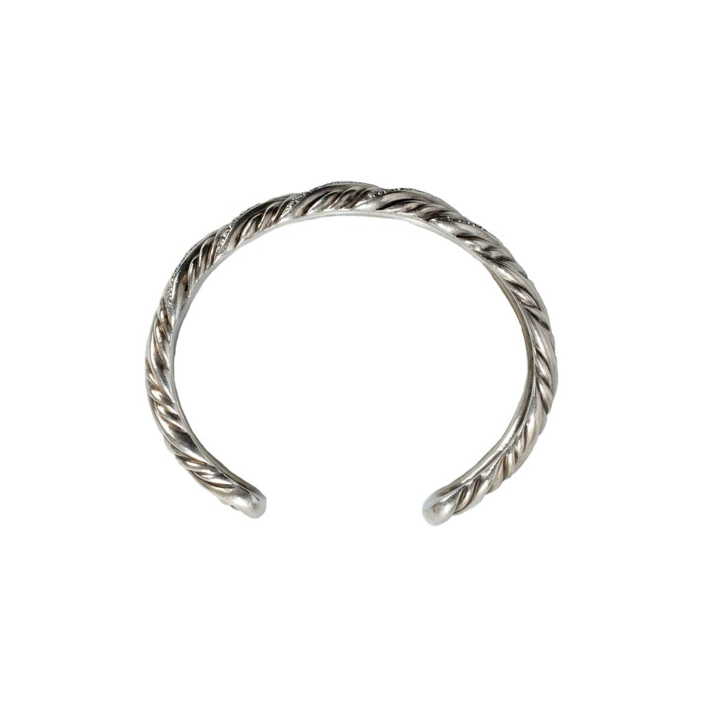 David Yurman Diamond Sculpted Cable Cuff