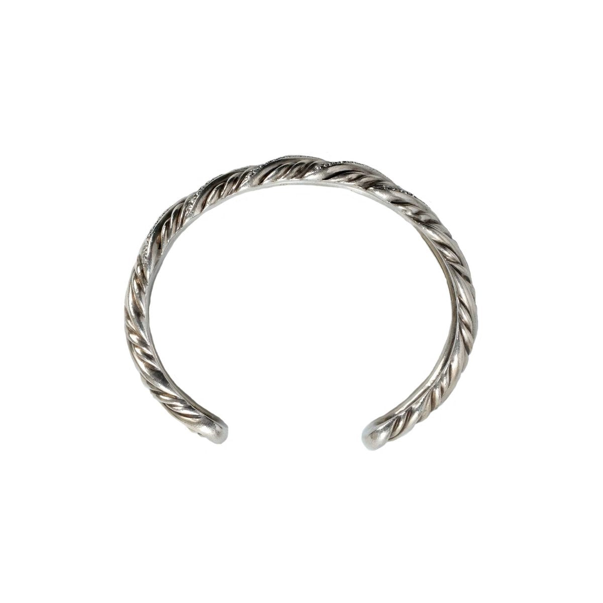 David Yurman Diamond Sculpted Cable Cuff