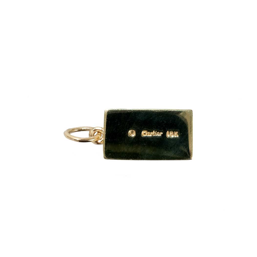 Cartier 1/2ozt Bar 18K