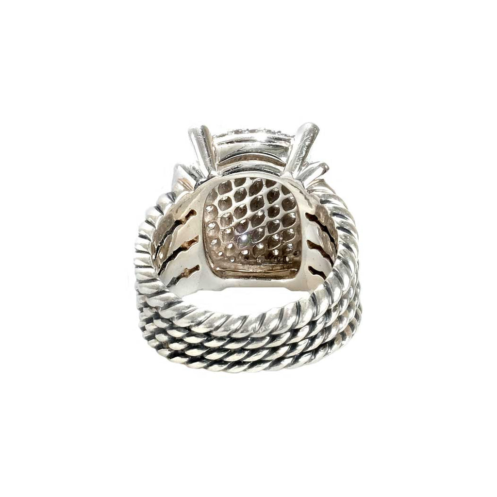 David Yurman Diamond Petite Wheaton Ring