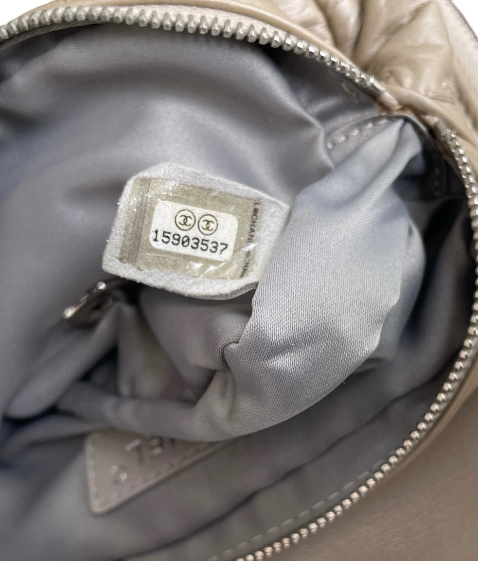Chanel Gold Quilted Lambskin Mini  Ultimate Stitch Wallet on Chain