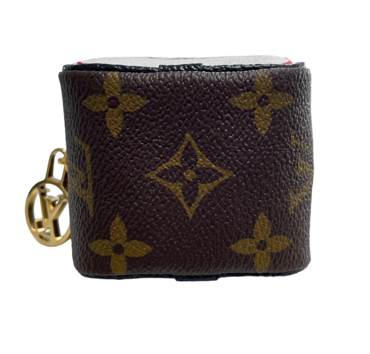 Louis Vuitton Monogram Game On Cube Coin Purse Keychain
