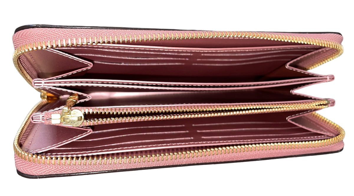 Louis Vuitton Monogram Zippy Pink Metallic Limited Editon