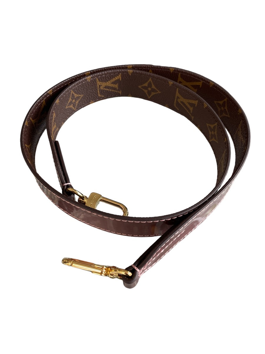 Louis Vuitton Monogram Vernis Spring Street Rose Pale Metallise