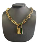 Louis Vuitton Edge Cadenas Necklace