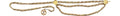 Chanel Vintage 1984 Beige Lambskin 3-tier Strand Chain CC Coin Belt