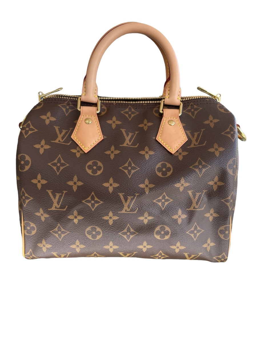 Louis Vuitton Monogram Speedy 25 Bandouliere Shoulder Bag