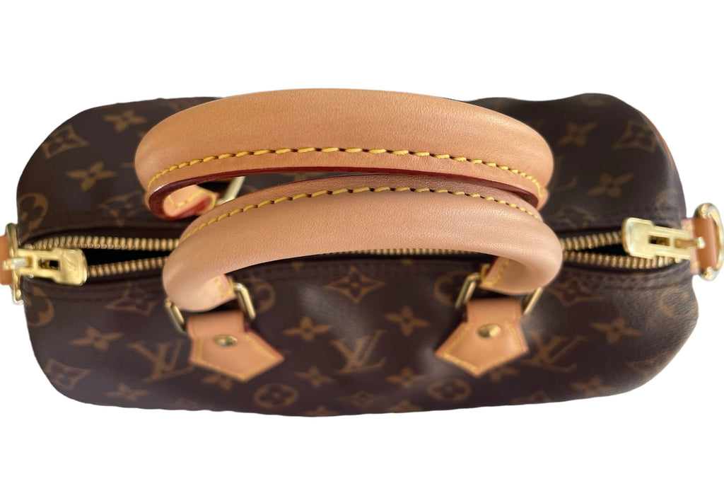 Louis Vuitton Monogram Speedy 25 Bandouliere Shoulder Bag