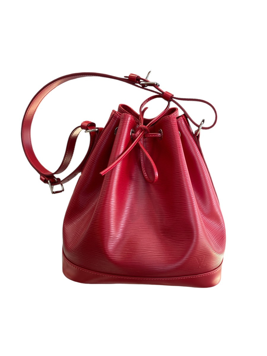 Louis Vuitton Red Epi Leather Neo Noe Bag