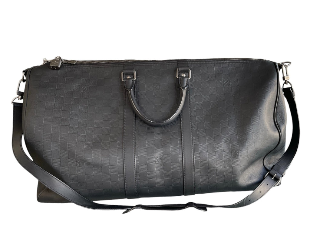 Louis Vuitton Damier Infini Keepall Bandouliere 55 Bag