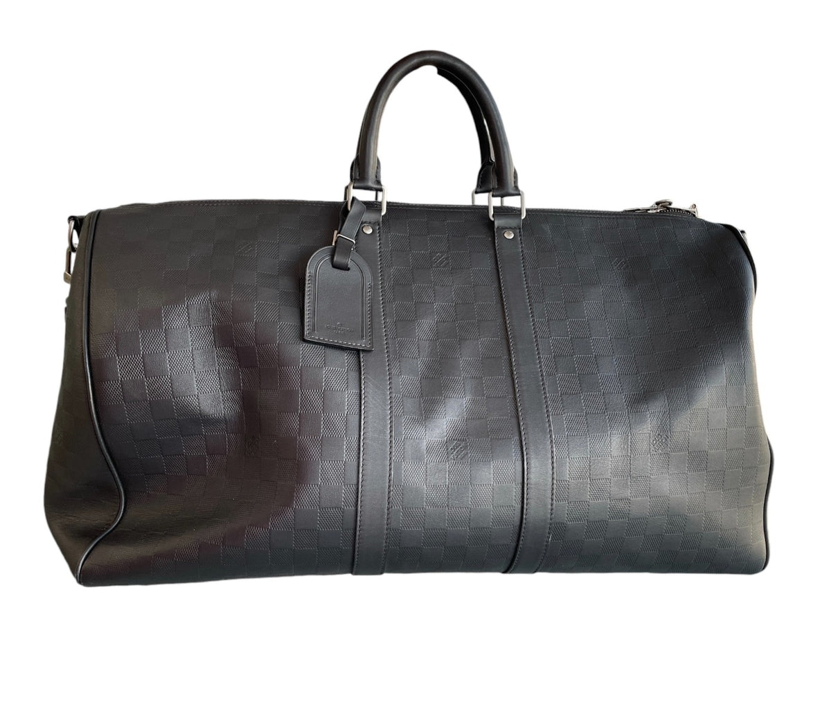 Louis Vuitton Damier Infini Keepall Bandouliere 55 Bag