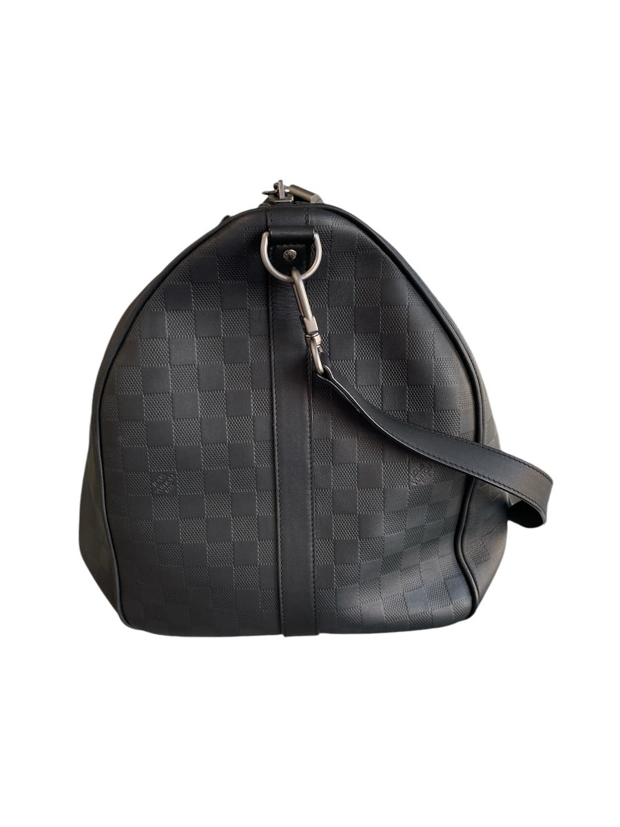 Louis Vuitton Damier Infini Keepall Bandouliere 55 Bag