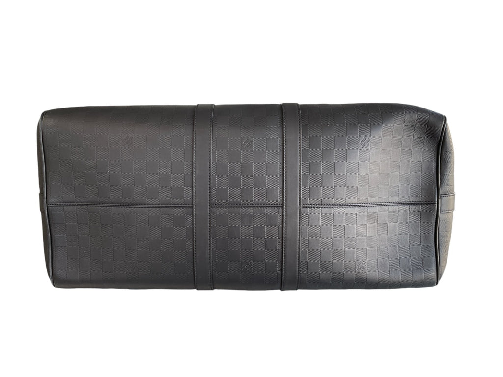 Louis Vuitton Damier Infini Keepall Bandouliere 55 Bag