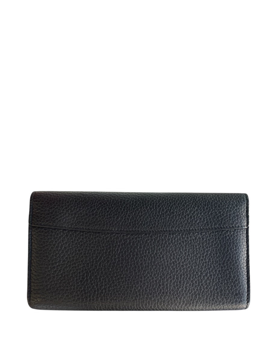 Louis Vuitton Black Taurillon Leather Capucines Wallet